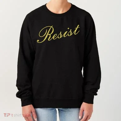 Resist Limited Gold Script Women's Sweatshirt