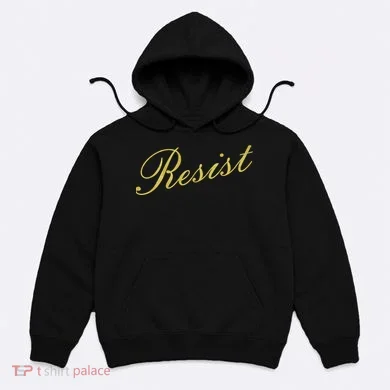 Resist Limited Gold Script Hoodie