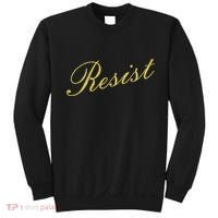 Resist Limited Gold Script Sweatshirt thumb 0