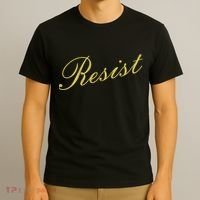 Resist Limited Gold Script T-Shirt thumb 3