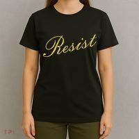 Resist Limited Gold Script T-Shirt thumb 4