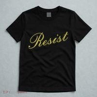 Resist Limited Gold Script T-Shirt thumb 5