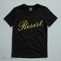 Resist Limited Gold Script T-Shirt thumb 5