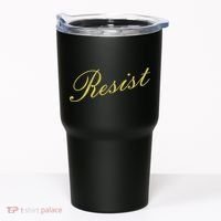 Resist Limited Gold Script Tumbler thumb 0