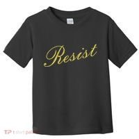 Resist Limited Gold Script Toddler T-Shirt thumb 0