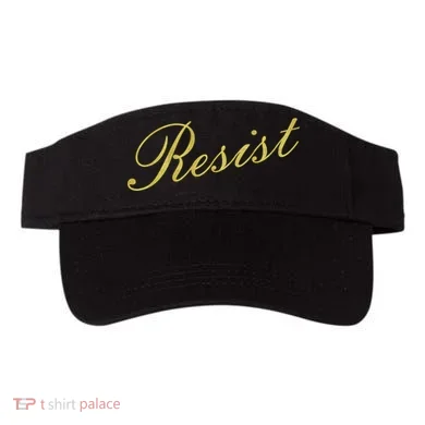 Resist Limited Gold Script Visor