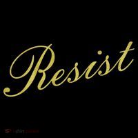 Resist Limited Gold Script Women's T-Shirt thumb 6
