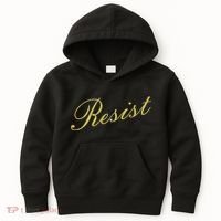 Resist Limited Gold Script Kids Hoodie thumb 0