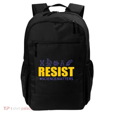 Resist March for Science #sciencematters Earth Scientists Backpack