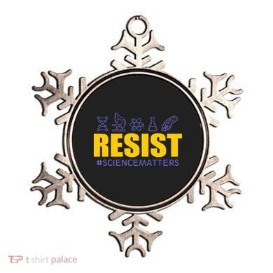 Resist March for Science #sciencematters Earth Scientists Ornament