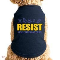 Resist March for Science #sciencematters Earth Scientists Doggie Tank thumb 0