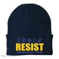 Resist March for Science #sciencematters Earth Scientists Beanie thumb 0