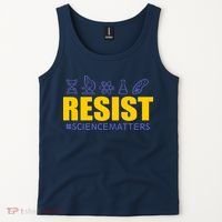 Resist March for Science #sciencematters Earth Scientists Tank Top thumb 2