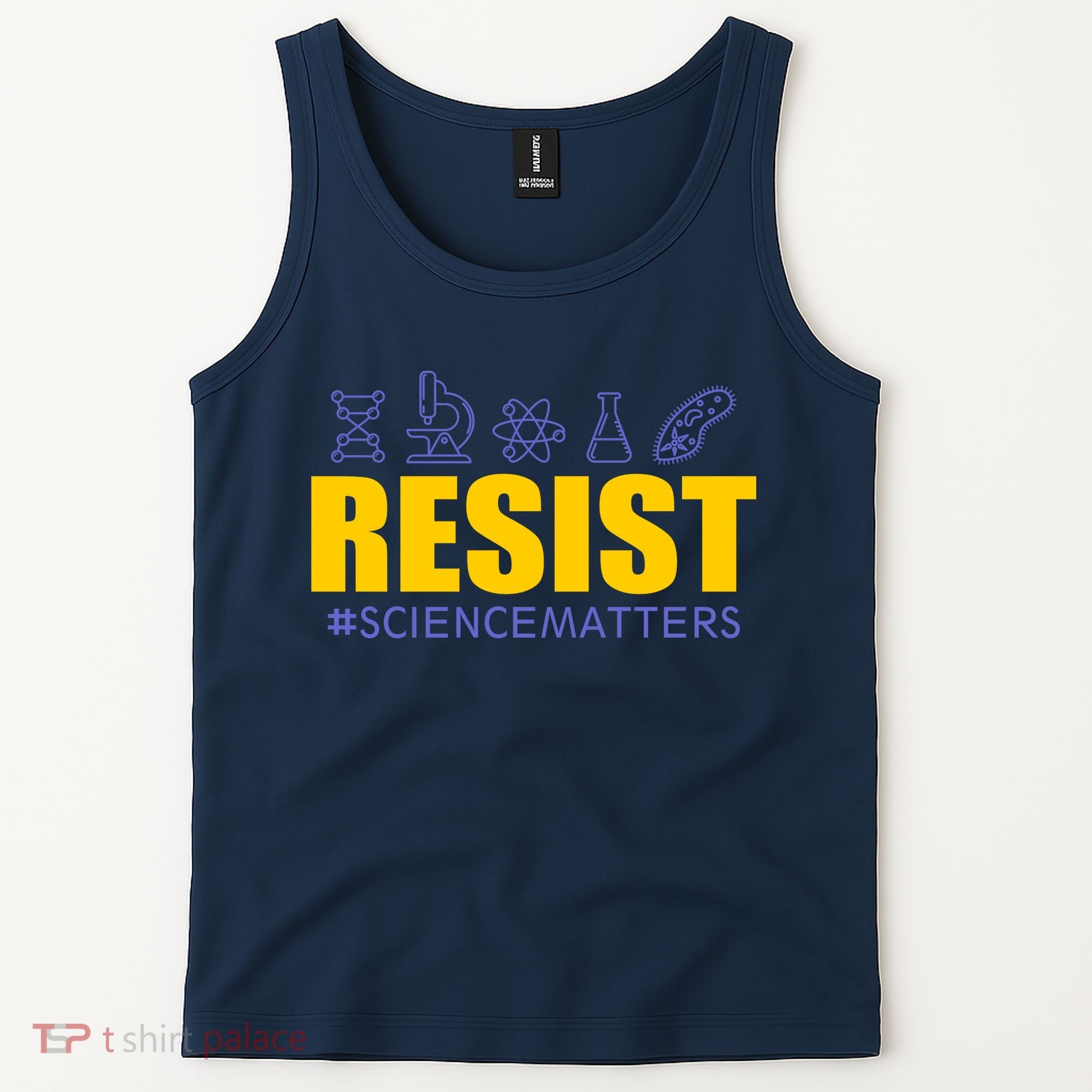 Resist March for Science #sciencematters Earth Scientists Tank Top