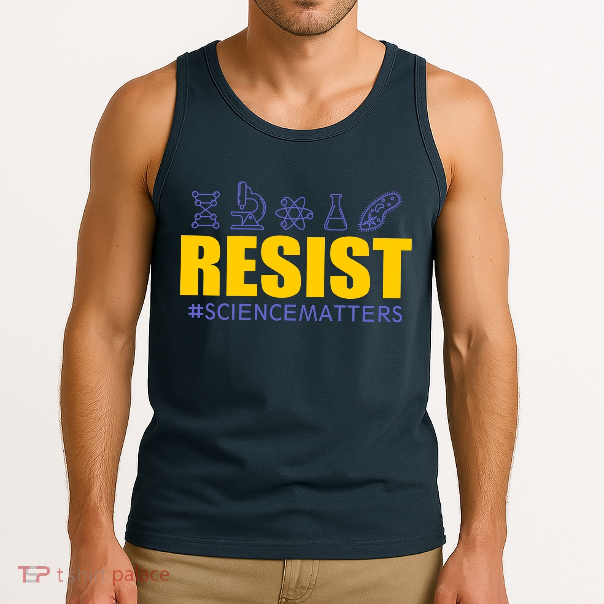 Resist March for Science #sciencematters Earth Scientists Tank Top