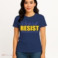 Resist March for Science #sciencematters Earth Scientists Women's T-Shirt thumb 4