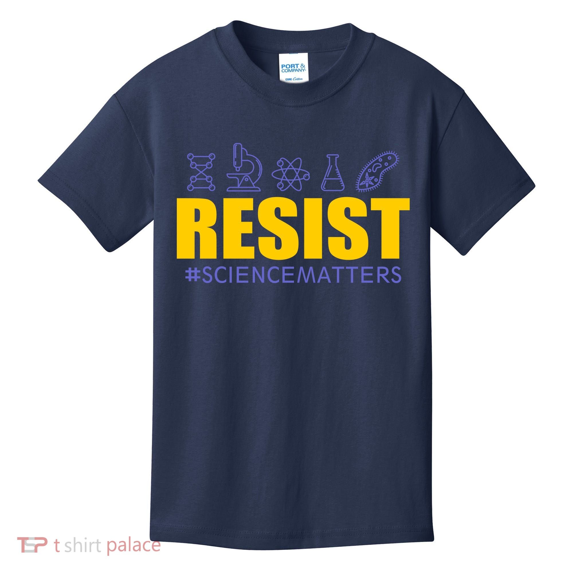 Resist March for Science #sciencematters Earth Scientists Kids T-Shirt