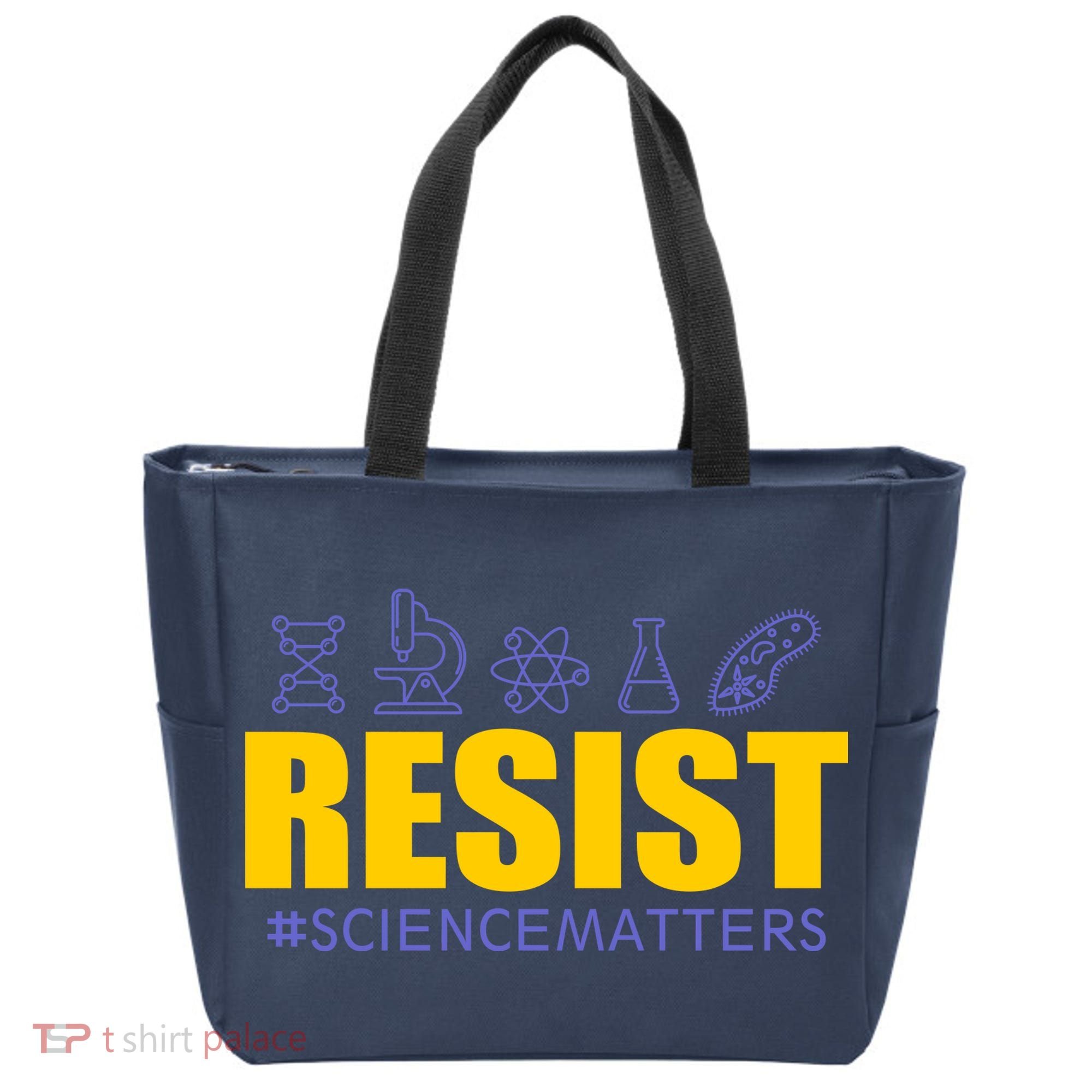 Resist March for Science #sciencematters Earth Scientists Tote Bag