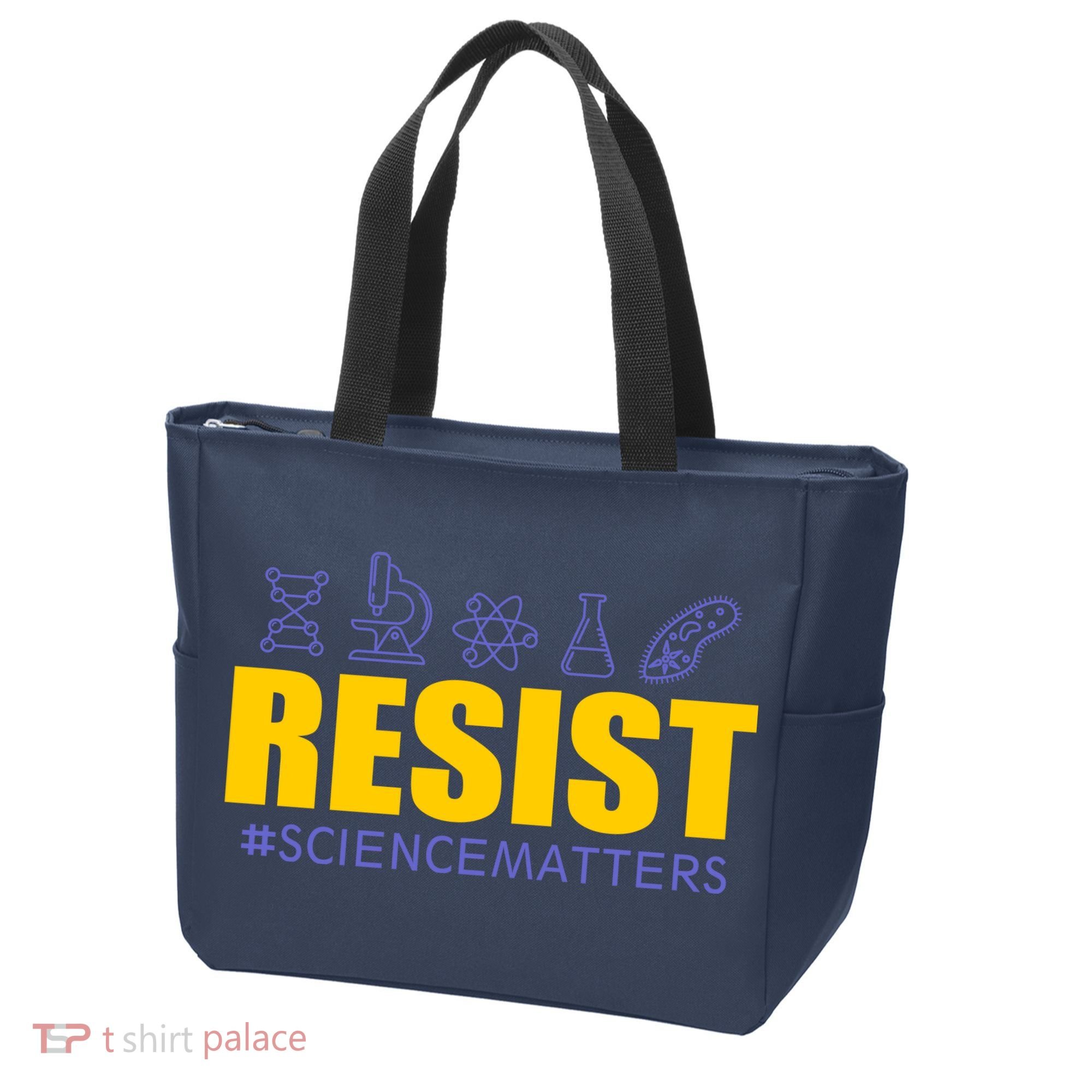 Resist March for Science #sciencematters Earth Scientists Tote Bag