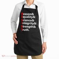 Resist Reason, Equality, Science, Integrity, Strength & Truth. Resistance Apron thumb 2