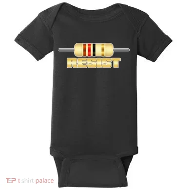 Resist Resistor Baby Bodysuit