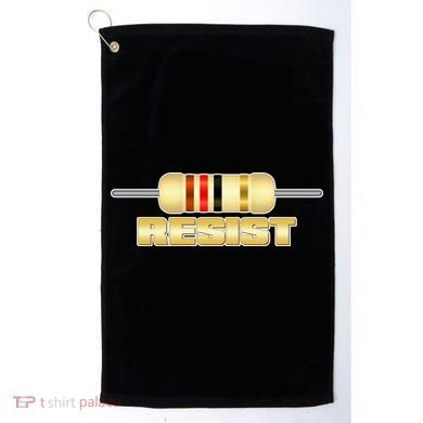 Resist Resistor Golf Towel