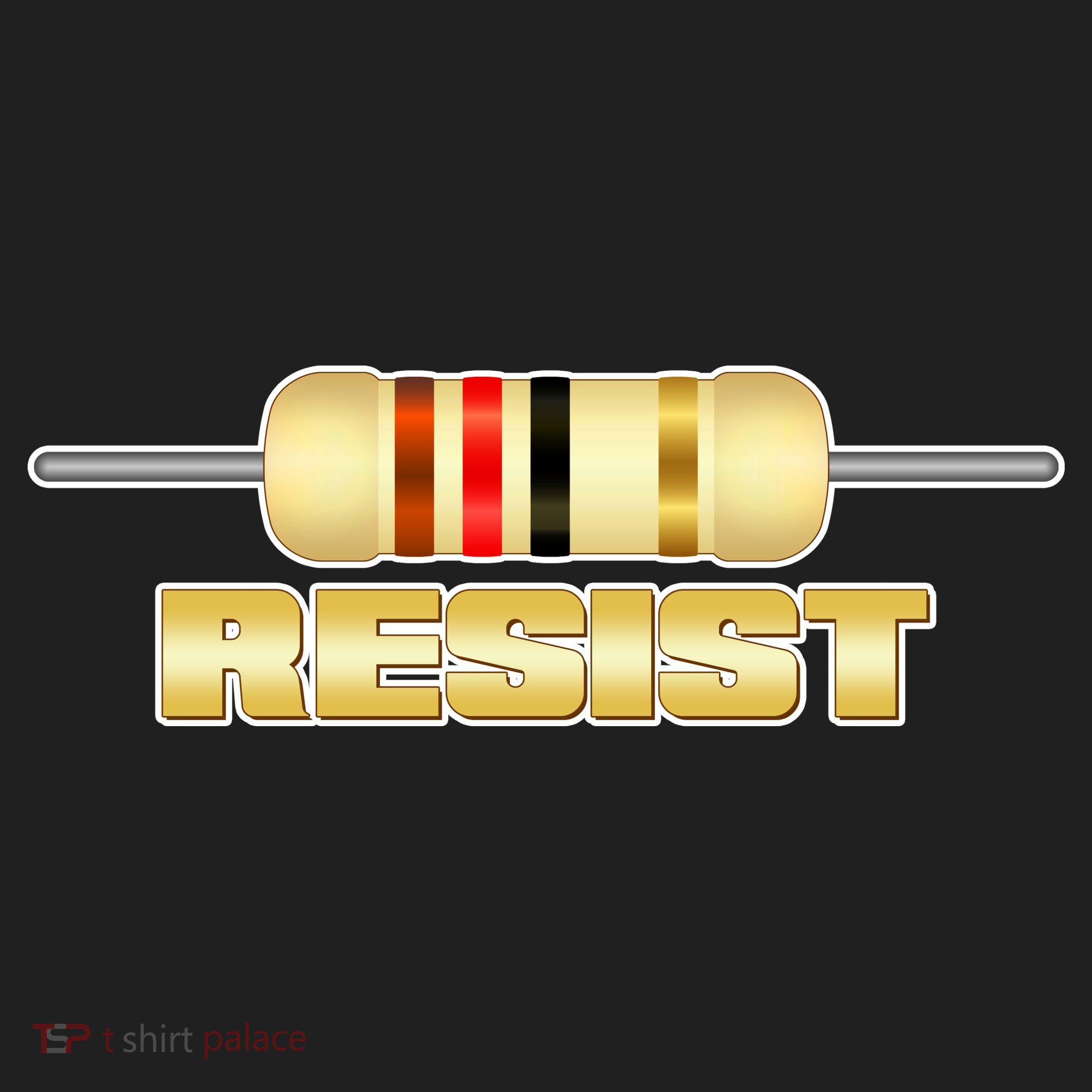 Resist Resistor Golf Towel