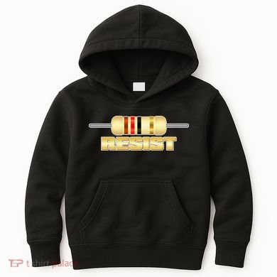 Resist Resistor Kids Hoodie