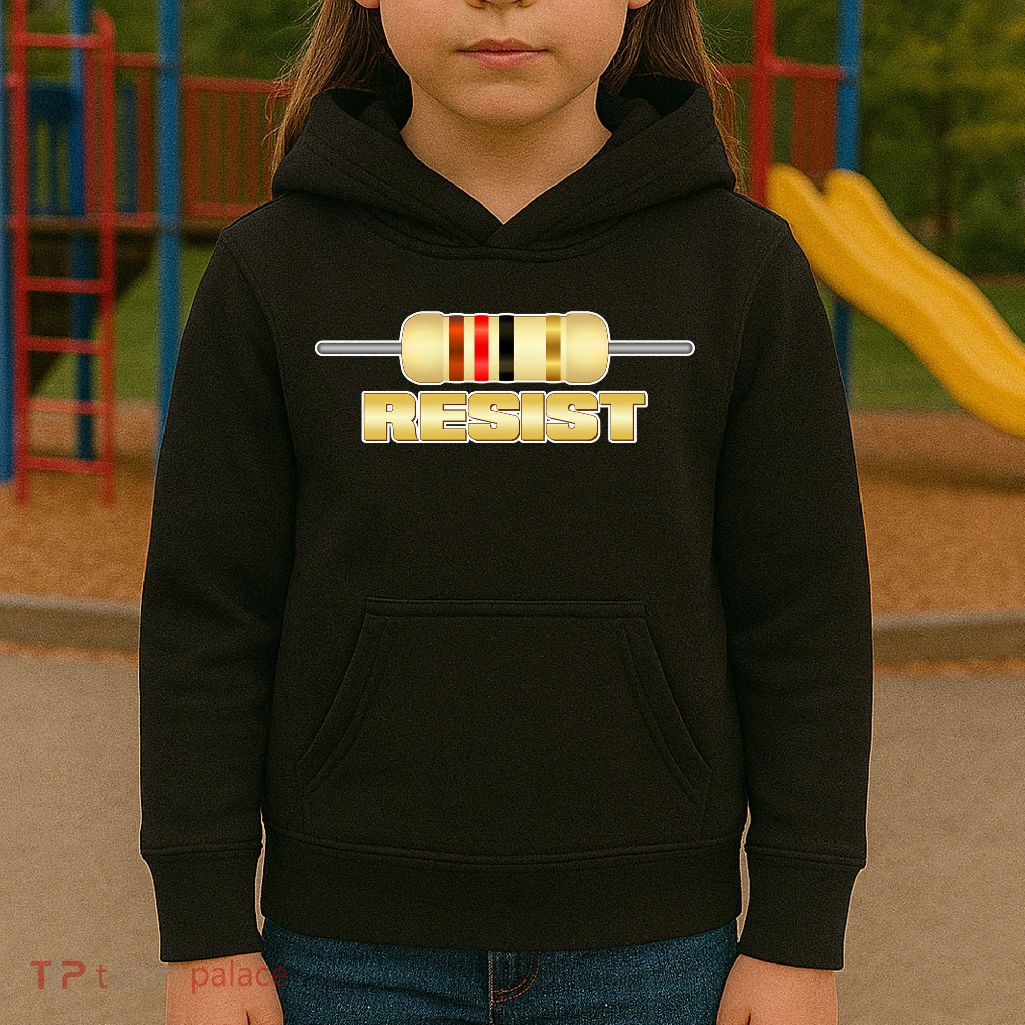 Resist Resistor Kids Hoodie