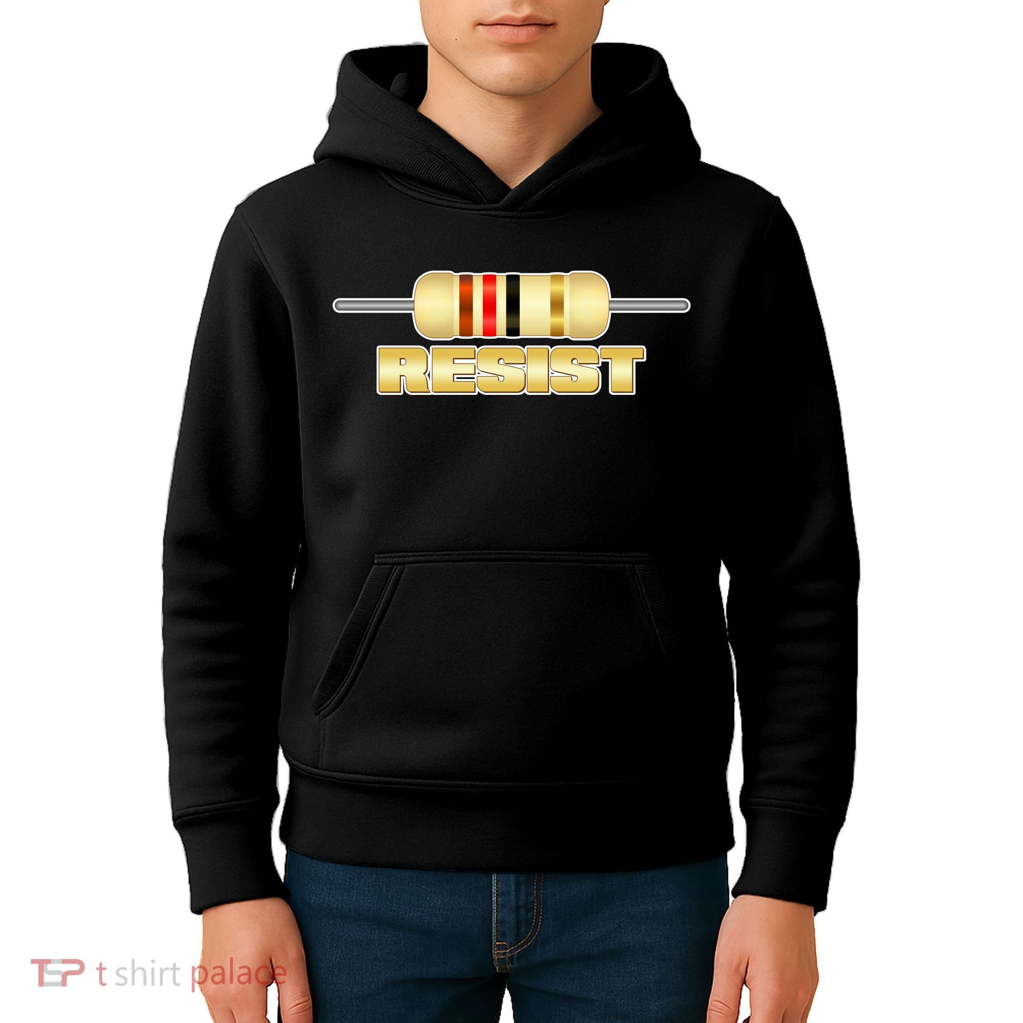 Resist Resistor Kids Hoodie