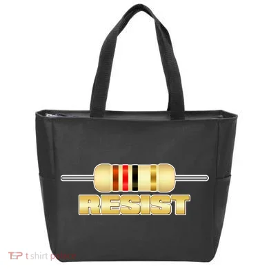 Resist Resistor Tote Bag