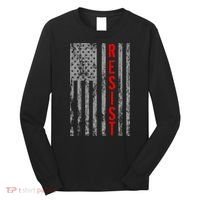 Resist Retro USA Flag The Resistance Anti Trump Long Sleeve Shirt thumb 0