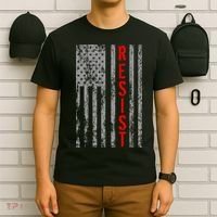 Resist Retro USA Flag The Resistance Anti Trump T-Shirt thumb 6