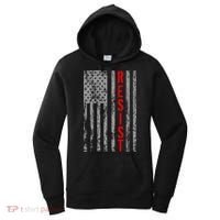 Resist Retro USA Flag The Resistance Anti Trump Women's Hoodie thumb 0