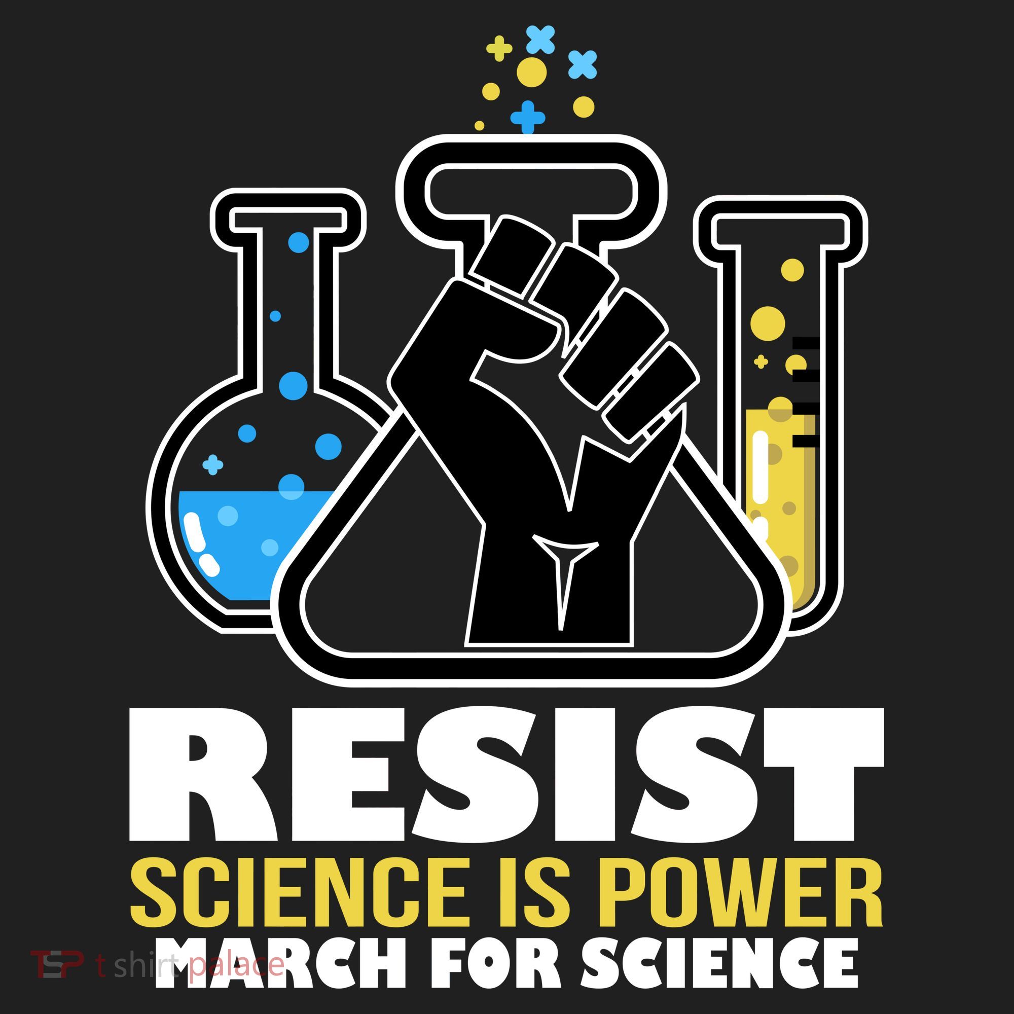 Resist Science is Power March for Science Fist Logo Hat