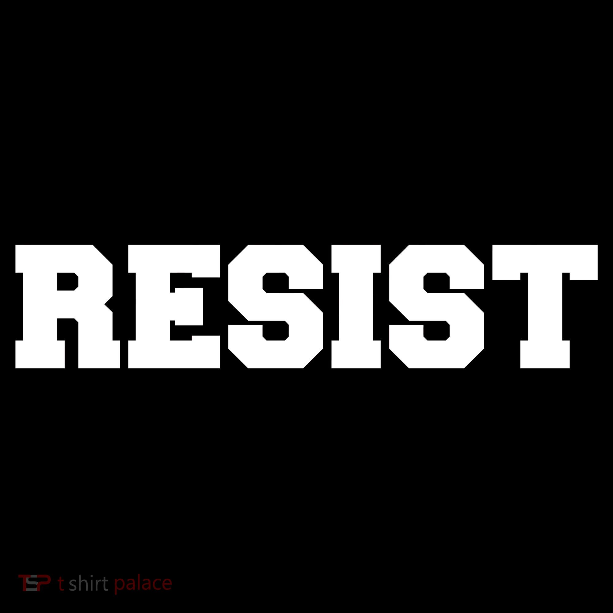 RESIST The Resistance Anti Donald Trump Love Trumps Hate Women's Hoodie