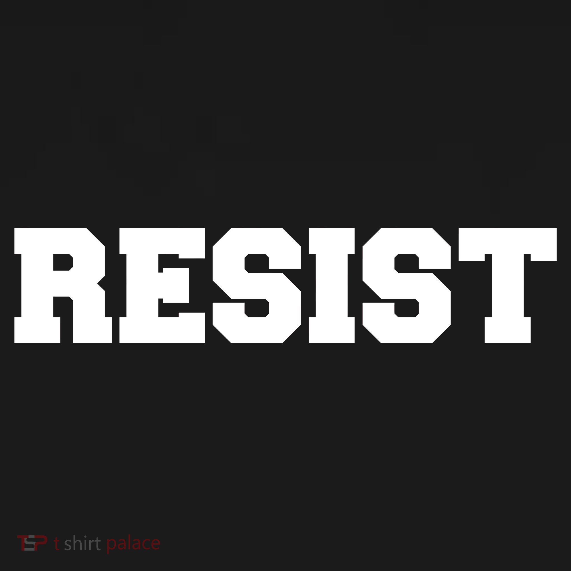 RESIST The Resistance Anti Donald Trump Love Trumps Hate Visor