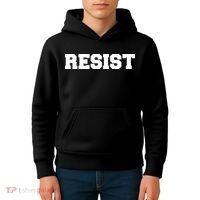 RESIST The Resistance Anti Donald Trump Love Trumps Hate Kids Hoodie thumb 4
