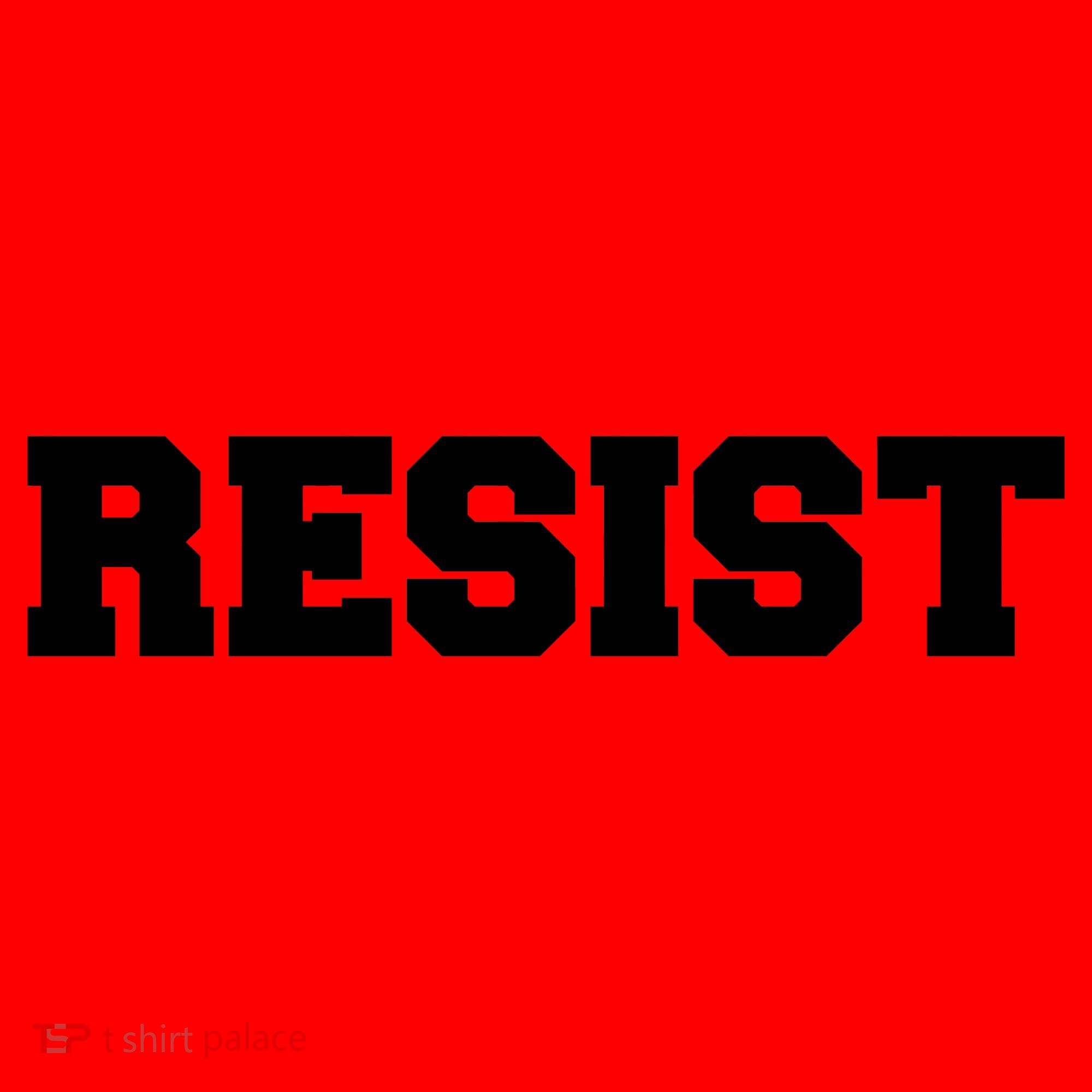 RESIST The Resistance Anti Donald Trump Love Trumps Hate Santa Hat
