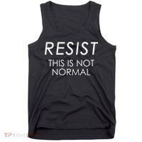 Resist This is Not Normal Anti Trump Tank Top thumb 0