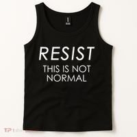Resist This is Not Normal Anti Trump Tank Top thumb 2