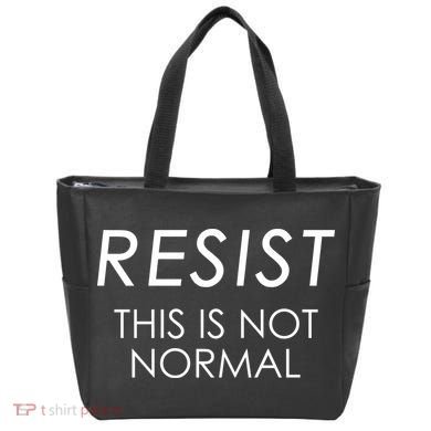 Resist This is Not Normal Anti Trump Tote Bag