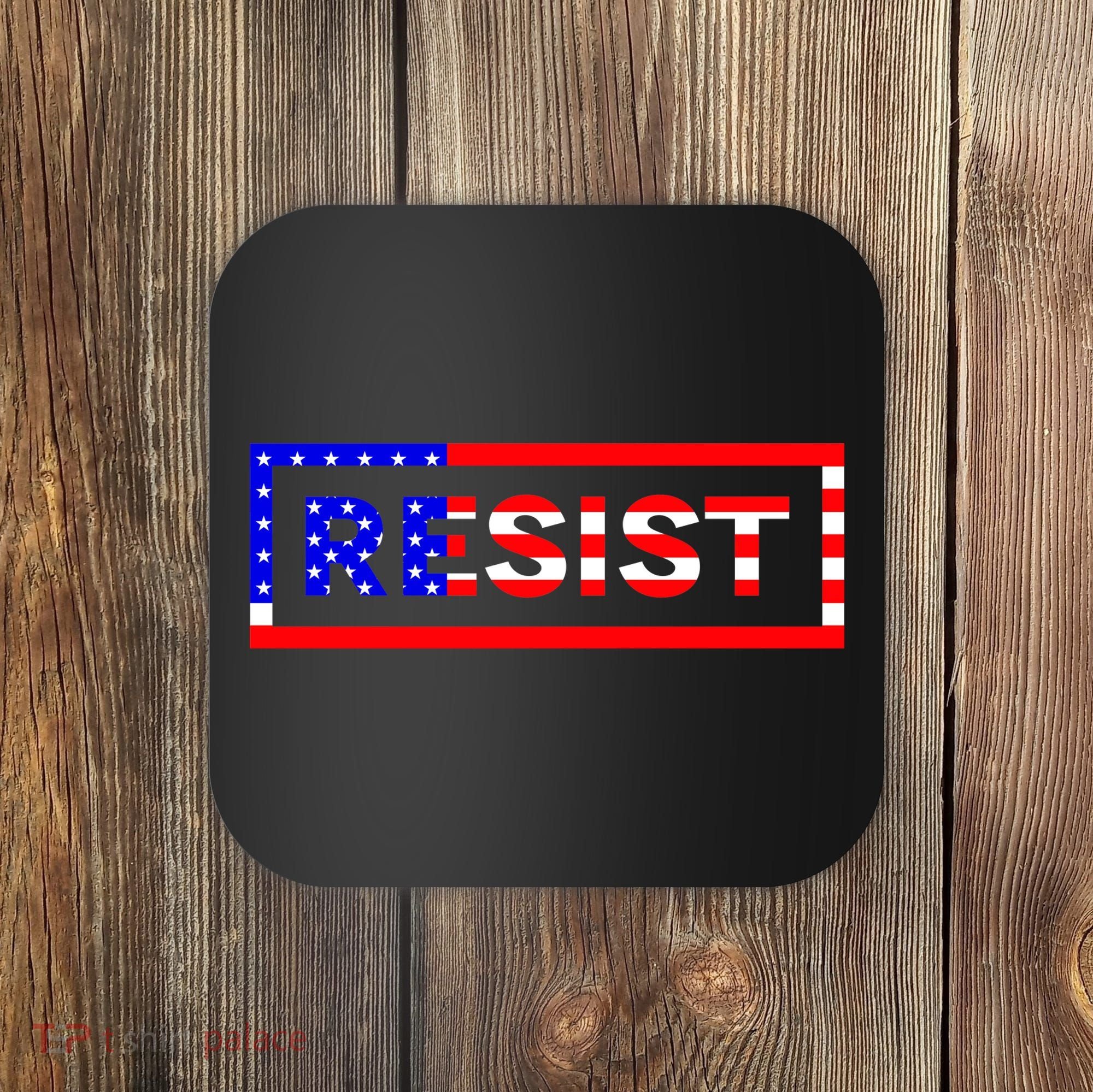 Resist USA Coaster