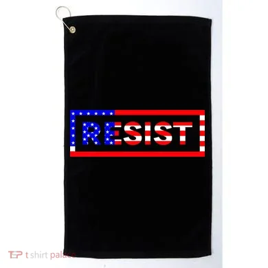 Resist USA Golf Towel