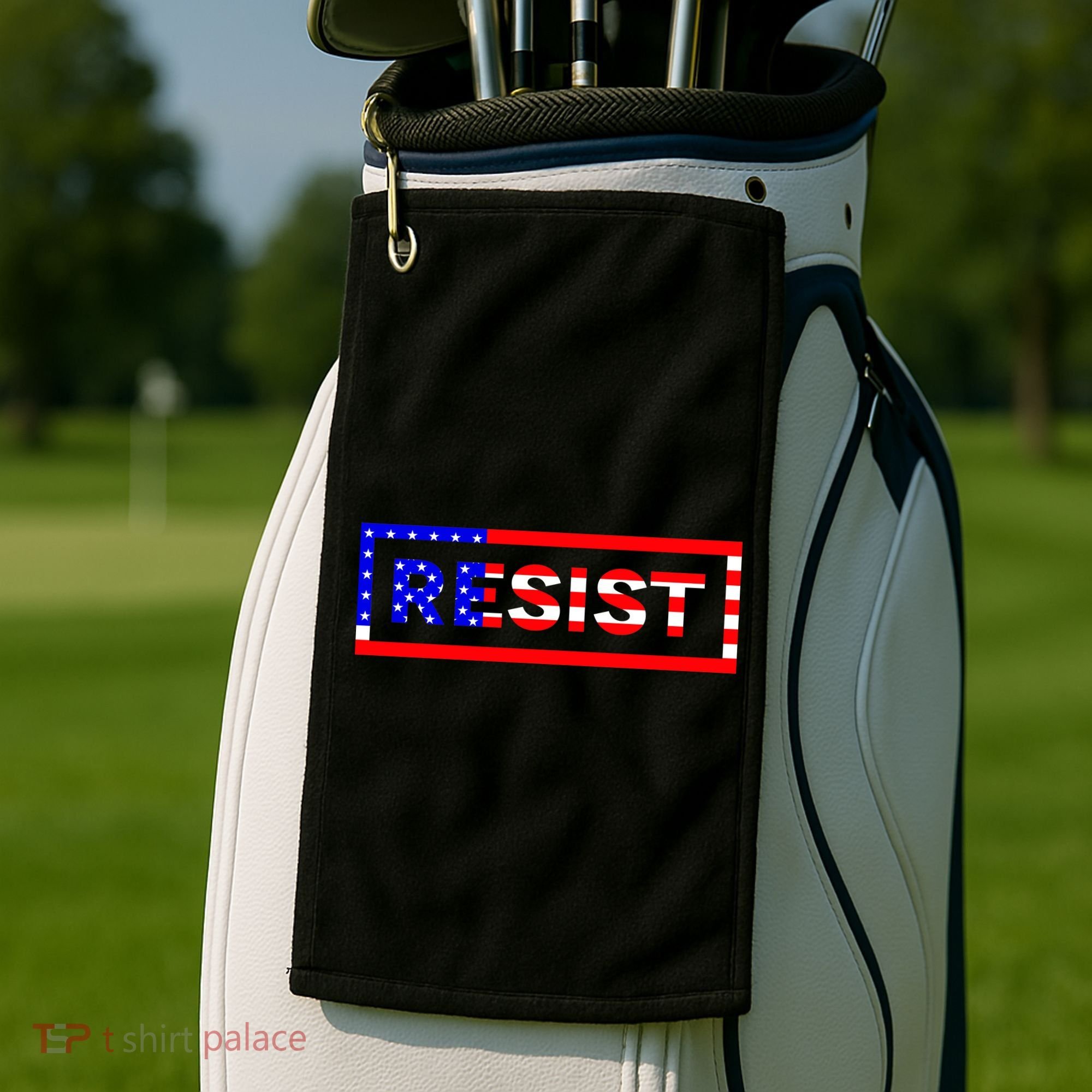 Resist USA Golf Towel