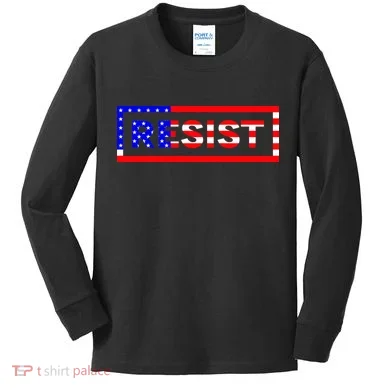 Resist USA Kids Long Sleeve Shirt