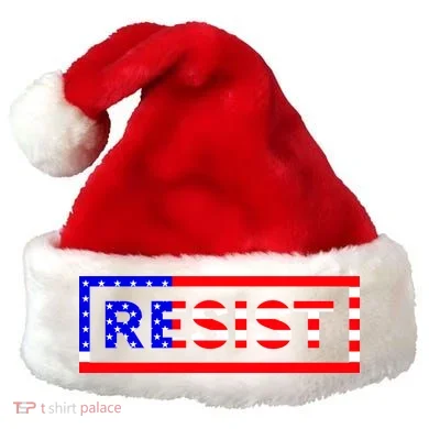 Resist USA Santa Hat