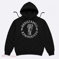 Resistance Robot Fist Hoodie thumb 0