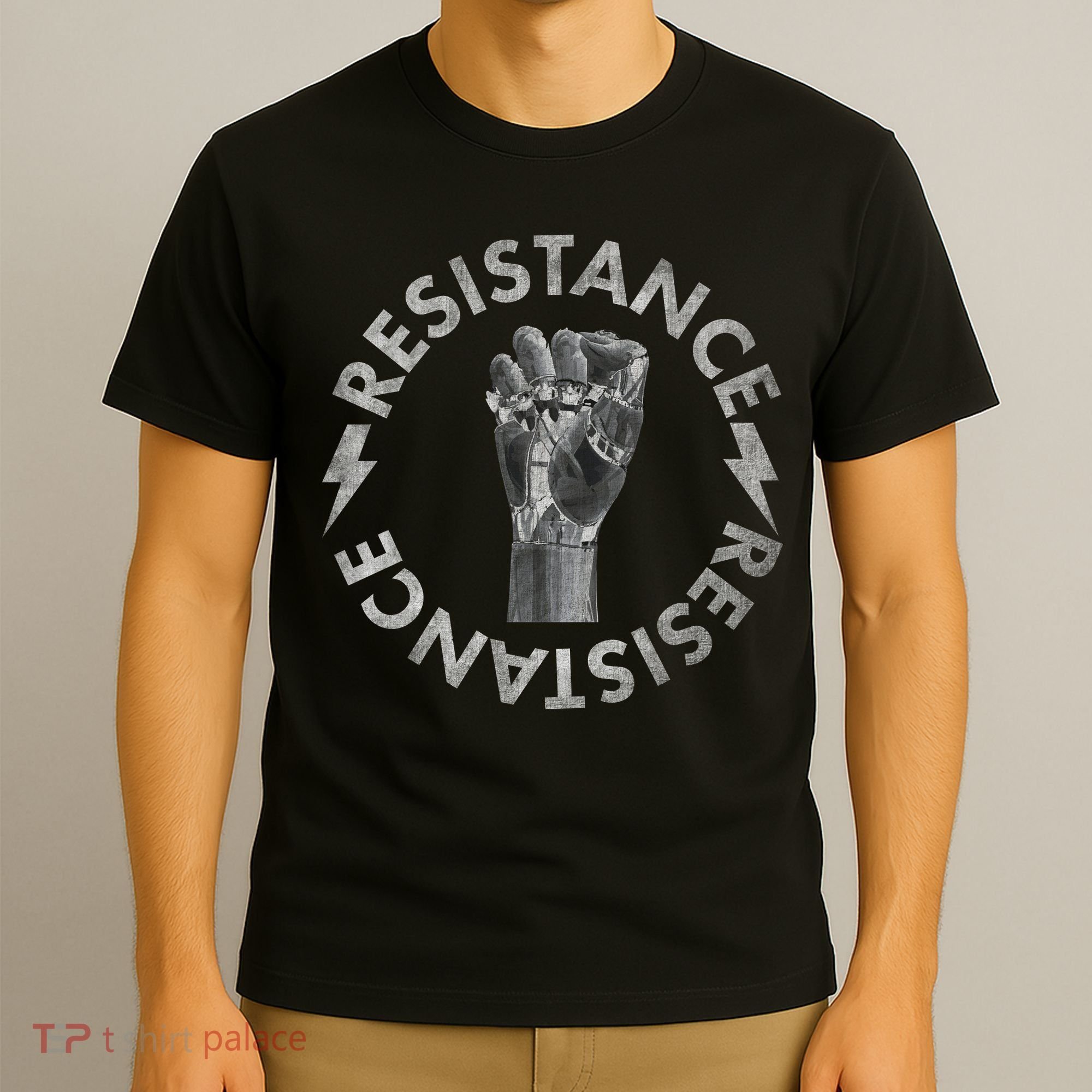 Resistance Robot Fist T-Shirt