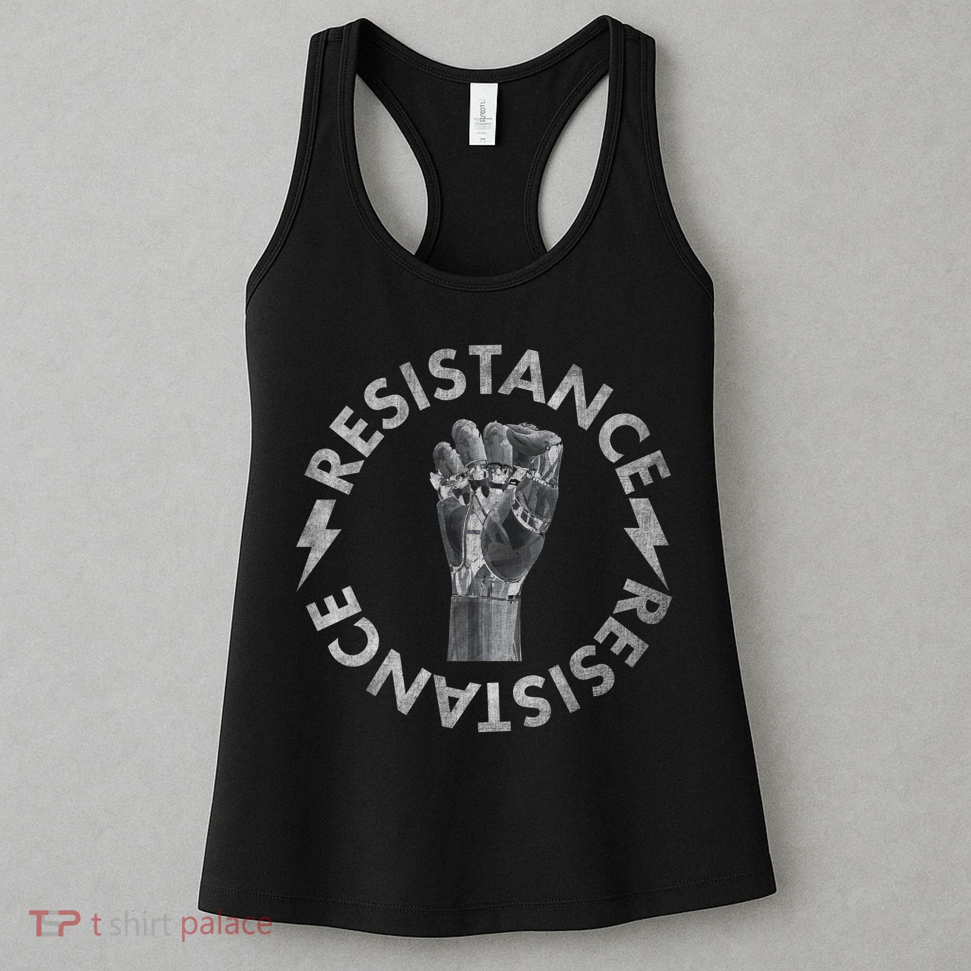 Resistance Robot Fist Women's Tank Top